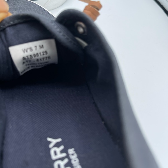 Sperry top-sider navy blue sneakers women's size 7 - Picture 11 of 12
